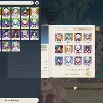 Genshin Impact Accounts Reroll ASIA|AR 29|2 Limited +1 (*5 Wp)|Vodyanitsa,Varesa|3 Standard (Mizuki,Qiqi,Mona)|All