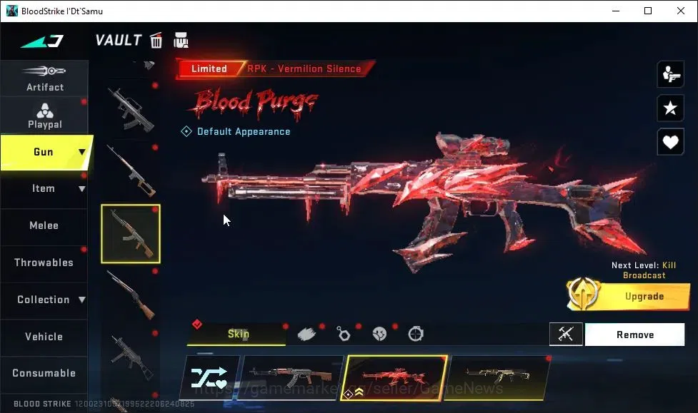 Blood Strike Accounts ASIA|EVO Collab BLEACH Zanpakuto-Zangetsu|12 ULTRA image 12