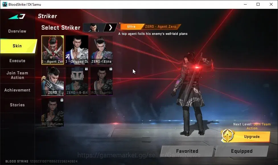 Blood Strike Accounts ASIA|EVO Collab BLEACH Zanpakuto-Zangetsu|12 ULTRA image 4