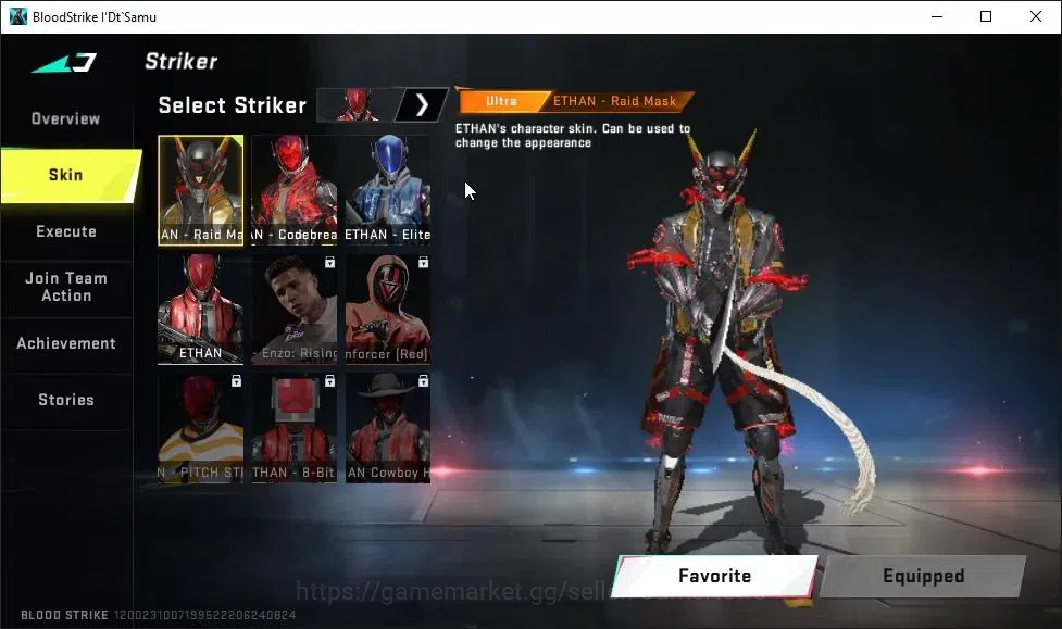 Blood Strike Accounts ASIA|EVO Collab BLEACH Zanpakuto-Zangetsu|12 ULTRA image 5