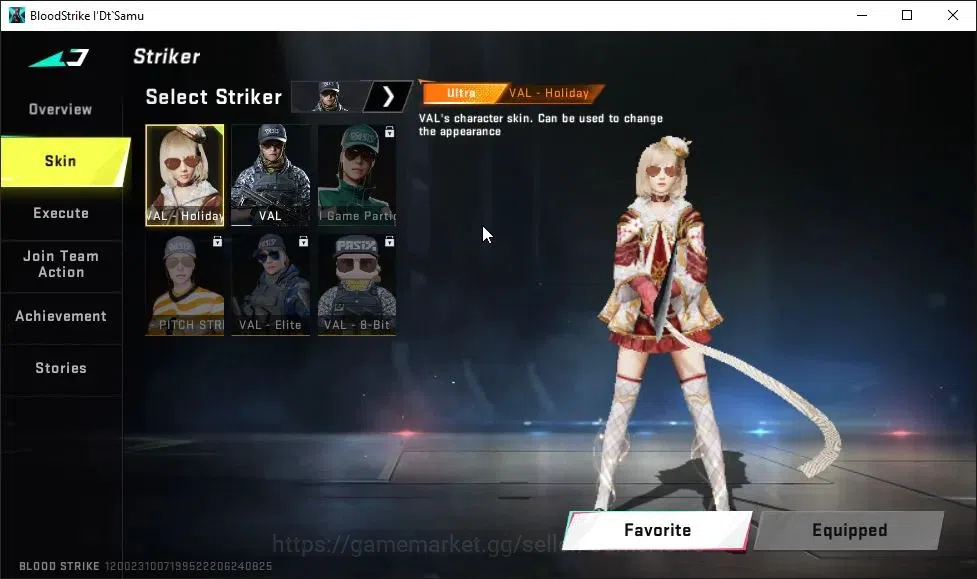 Blood Strike Accounts ASIA|EVO Collab BLEACH Zanpakuto-Zangetsu|12 ULTRA image 9