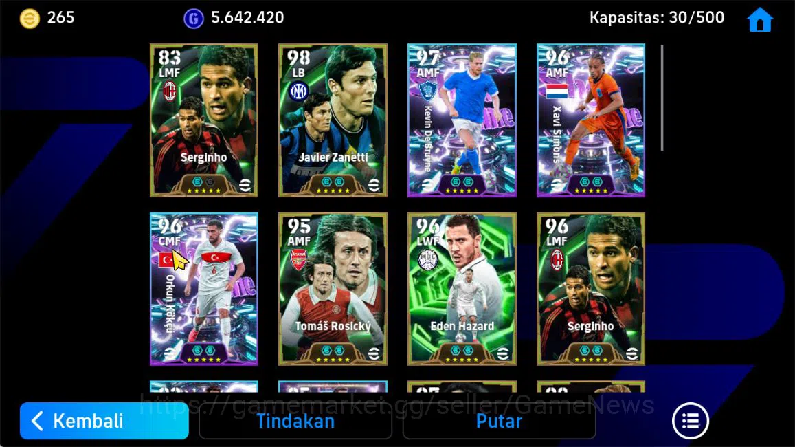 eFootball Accounts Mobile|BigTimeMessi|Show(Neymar,De Bruyne,Simons)| image 6