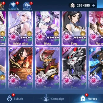 Mobile Legends: Adventure Accounts Global 702xx|Lv.570|49756M Power|Camp 93-14|Vip 11|62 Nexus|80 Awaken|Full UR |15