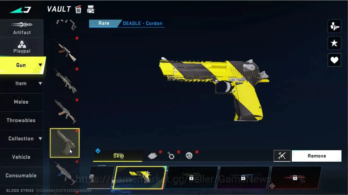 Blood Strike Accounts ASIA|Collab AOT-KAG6|2 Legendary Uzi,AK47|2 Rare ( image 10