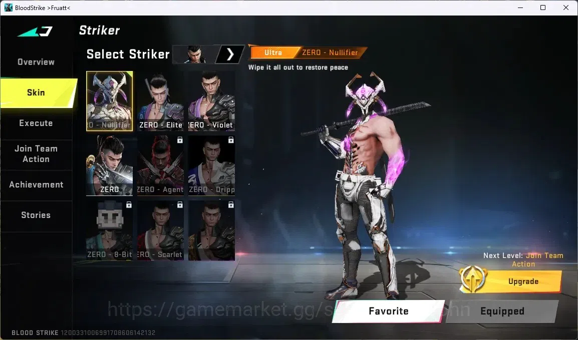 Blood Strike Accounts ASIA | 1 TR MCX - The Worst Future | Talon Knife | image 13