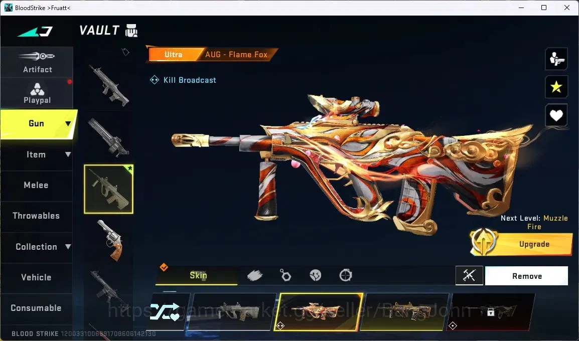 Blood Strike Accounts ASIA | 1 TR MCX - The Worst Future | Talon Knife | image 2