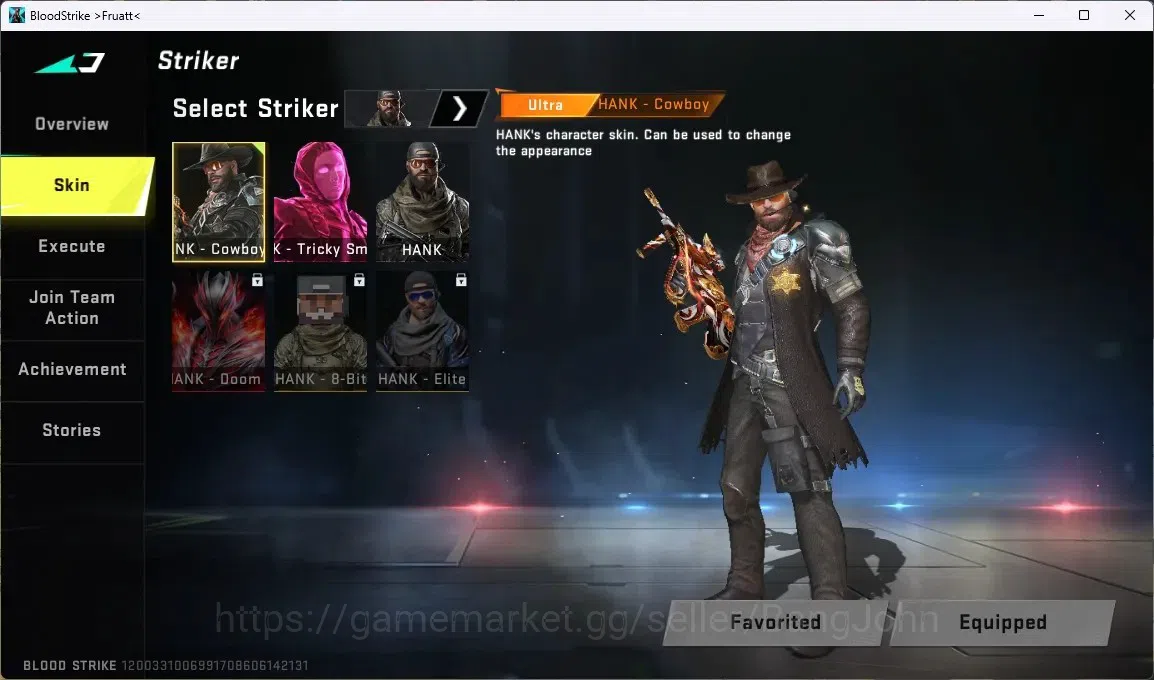 Blood Strike Accounts ASIA | 1 TR MCX - The Worst Future | Talon Knife | image 8