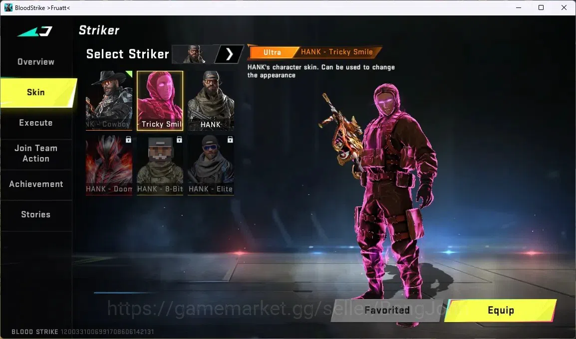 Blood Strike Accounts ASIA | 1 TR MCX - The Worst Future | Talon Knife | image 9