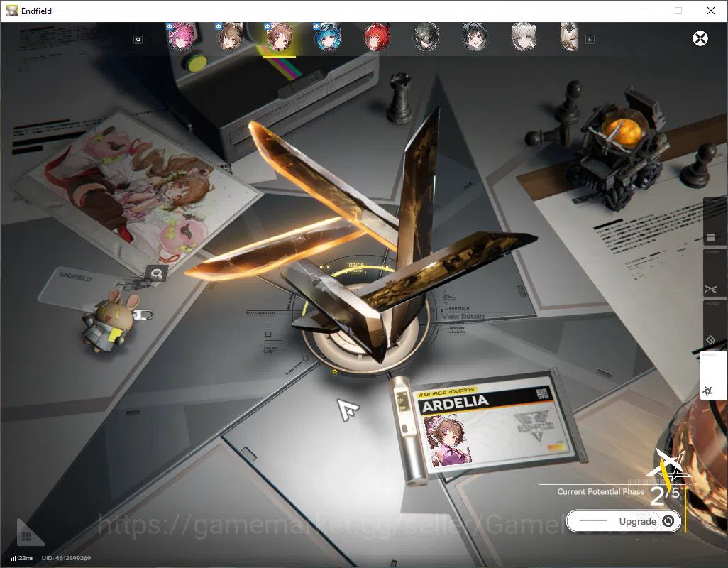 Arknights: Endfield Accounts ASIA|Lv 56|SSR 5(3Limit) [Laevatain,Gilberta,Yvonn image 4