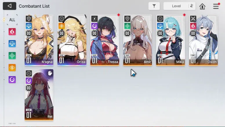 Chaos Zero Nightmare Accounts GLOBAL Verif | Lv05 | Fresh Starter Magna Orlea + image 5