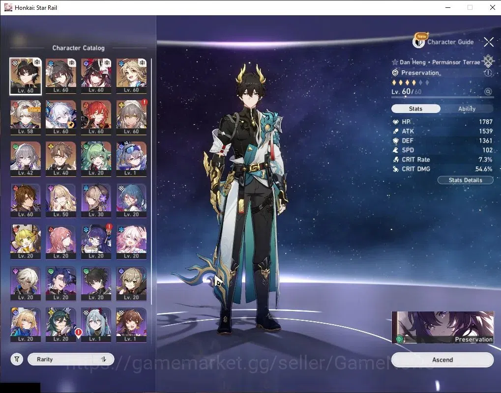 Honkai Star Rail Accounts Asia|TL 43|6 Limited|Yao Guang,Sparkle,Huohuo,Silv image 4