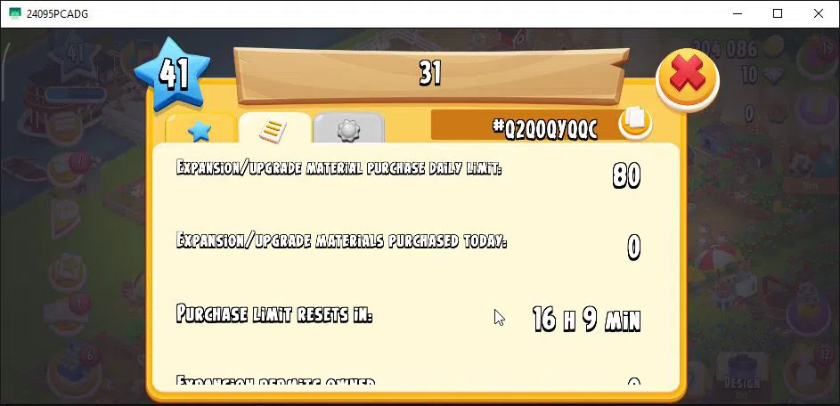 Hay Day Accounts Level 41 | Barn Storage 1100 + Silo Storage 625 |  image 10