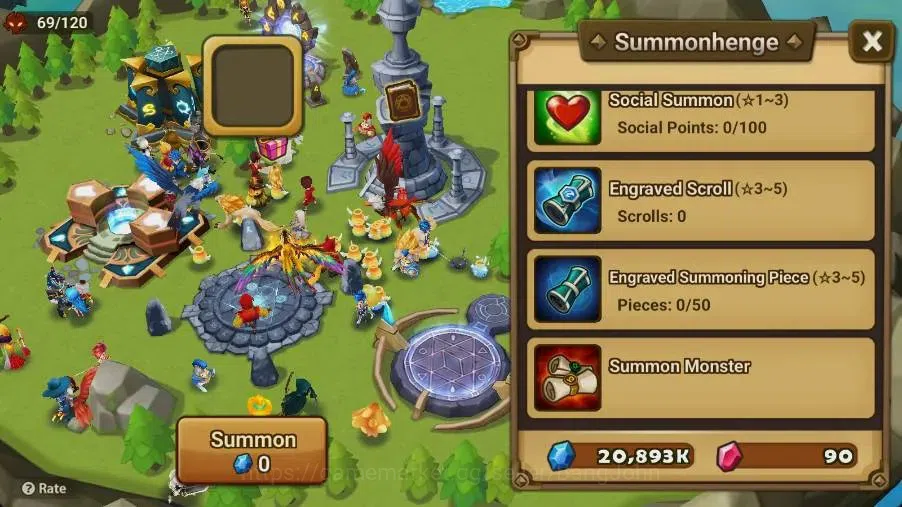 Summoners War: Sky Arena Accounts Starter GLOBAL | NB 5 TESHAR,Starter Gacha 115 12Y+160 11Y Scrool, 3 Legendary All 6