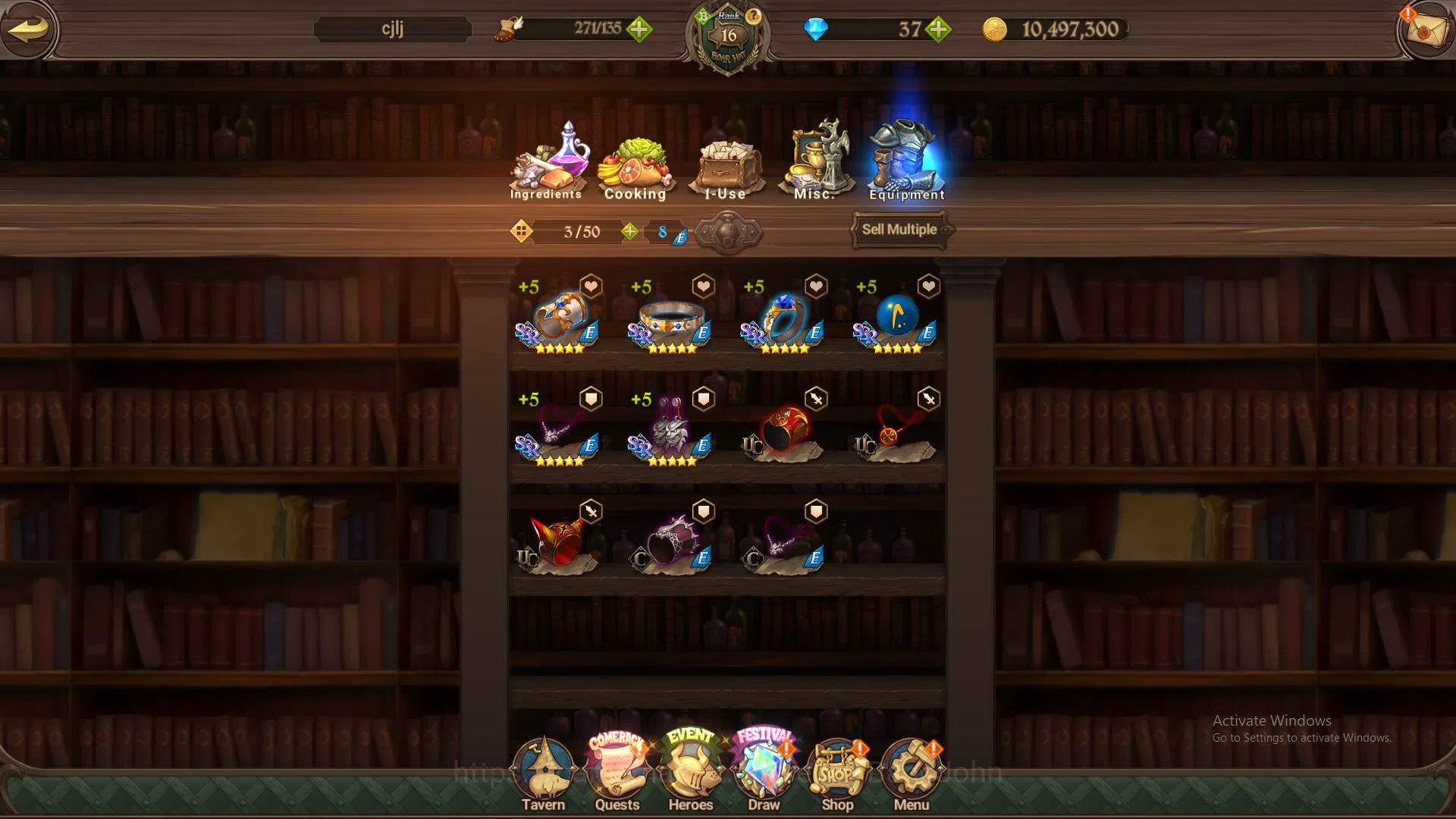 The Seven Deadly Sins: Grand Cross Accounts Others GLOBAL|366k CC|UR Salos,Lancelot,GoT Thor,DK Meliodas,PK Gelda|more 7