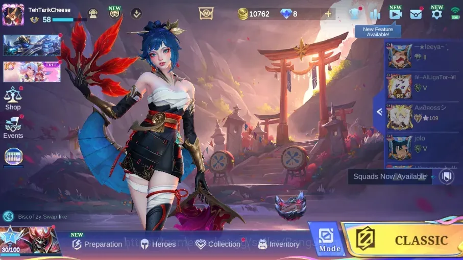Mobile Legends: Bang Bang Accounts Others Global|Skin 169|Expert|Sanrio Floryn,Blazing Layla+Esmeralda,V.E.N.O.M 1