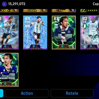 eFootball Accounts Legends & Iconic Players Android|PW3249|BIGT LionelMessi Rijkaard DiegoForlan,EPIC Cannavaro Maldini