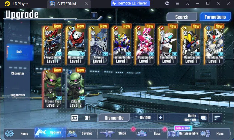 SD Gundam G Generation ETERNAL Accounts Global Rank 1 | FreshStory | 106+K Diamond, Selector Banner On, 8Gundam SSR+ 1Supp 7