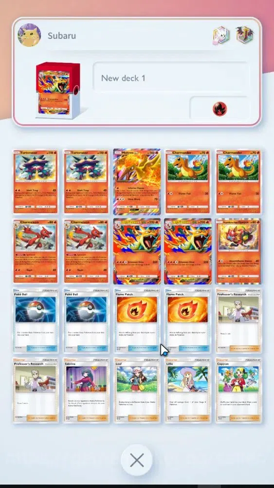 Pokémon TCG Pocket Accounts High-Level EN Lvl 32|1,4K Card|56 EX|42 Full Art|16 Shiny|124 Hourglass,101K Dust|Meta Deck 16