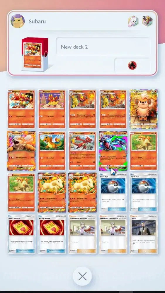 Pokémon TCG Pocket Accounts High-Level EN Lvl 32|1,4K Card|56 EX|42 Full Art|16 Shiny|124 Hourglass,101K Dust|Meta Deck 17
