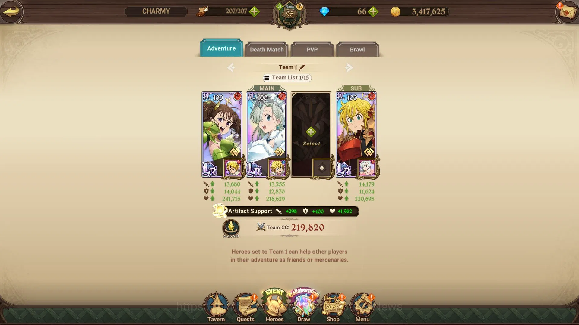 The Seven Deadly Sins: Grand Cross Accounts Asia|4,1M CC|3 LR+9 UR+Collab Fire Froce,TOG+60 LS image 11