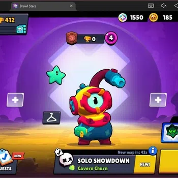 Brawl Stars Accounts Global | 412 Thropy|10 Brawler|1 Max Hypercharge(E image 1