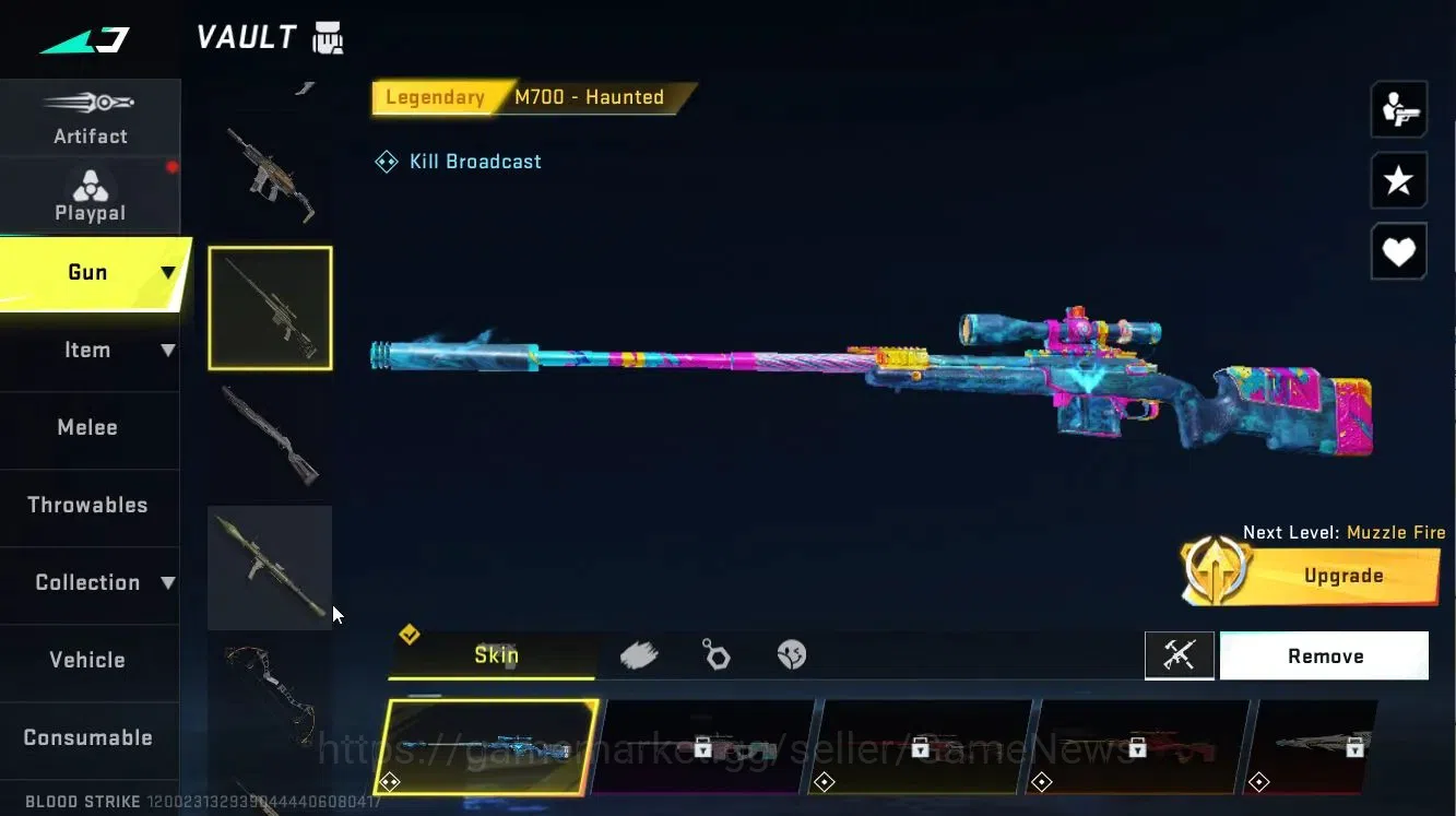 Blood Strike Accounts ASIA|ULTRA[VAL,AUG,MELEE Sword]|Collab BLEACH[Byak image 10