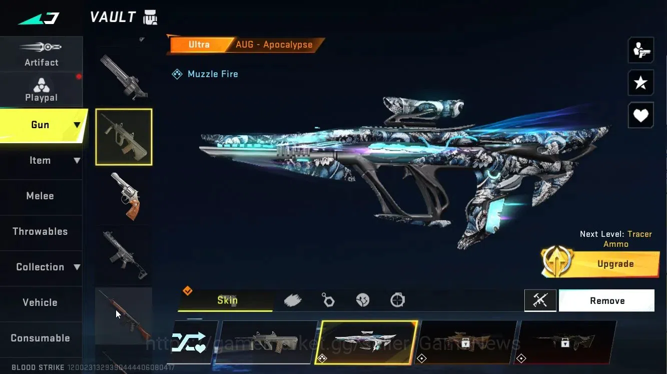 Blood Strike Accounts ASIA|ULTRA[VAL,AUG,MELEE Sword]|Collab BLEACH[Byak image 11