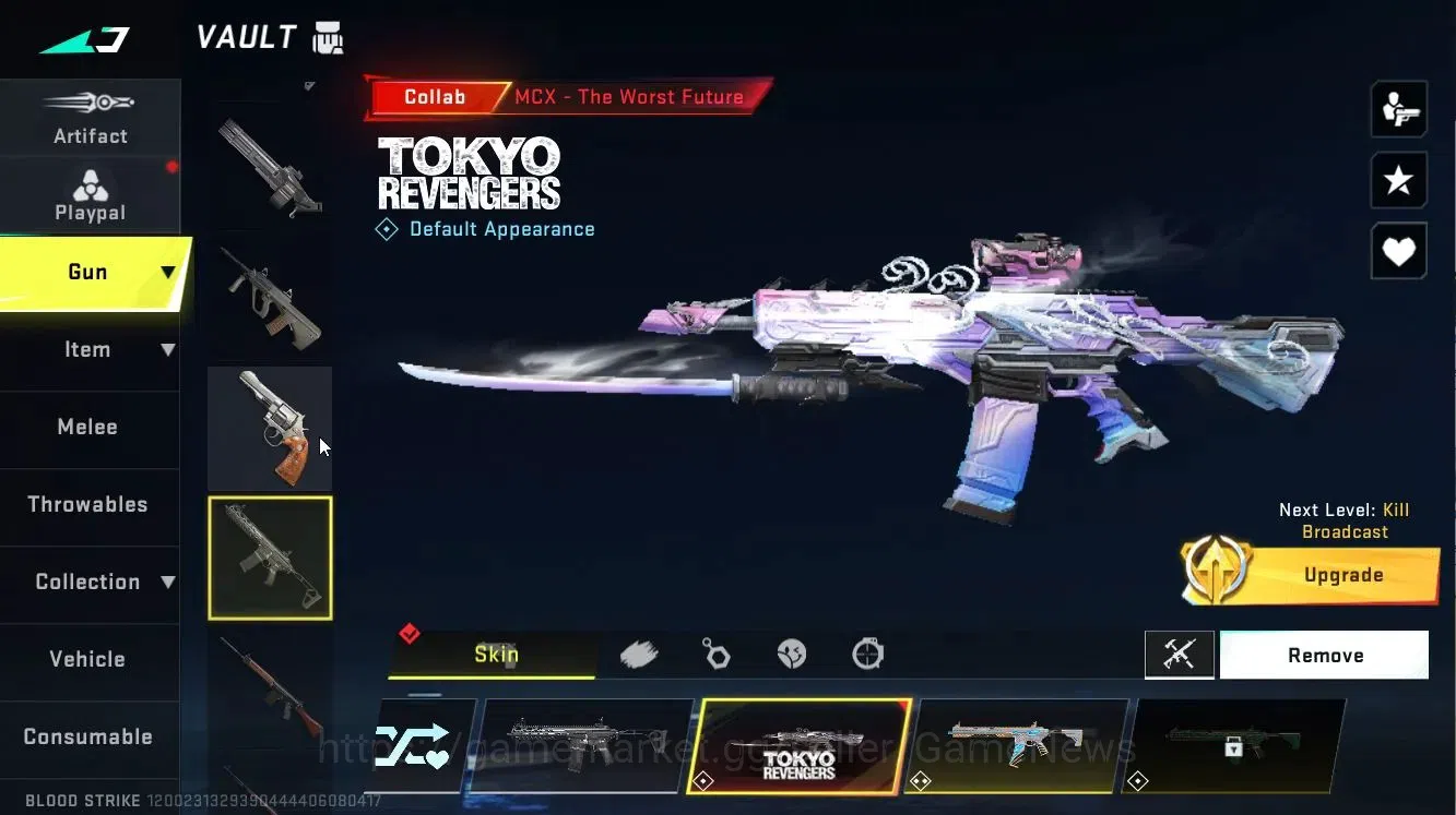 Blood Strike Accounts ASIA|ULTRA[VAL,AUG,MELEE Sword]|Collab BLEACH[Byak image 12