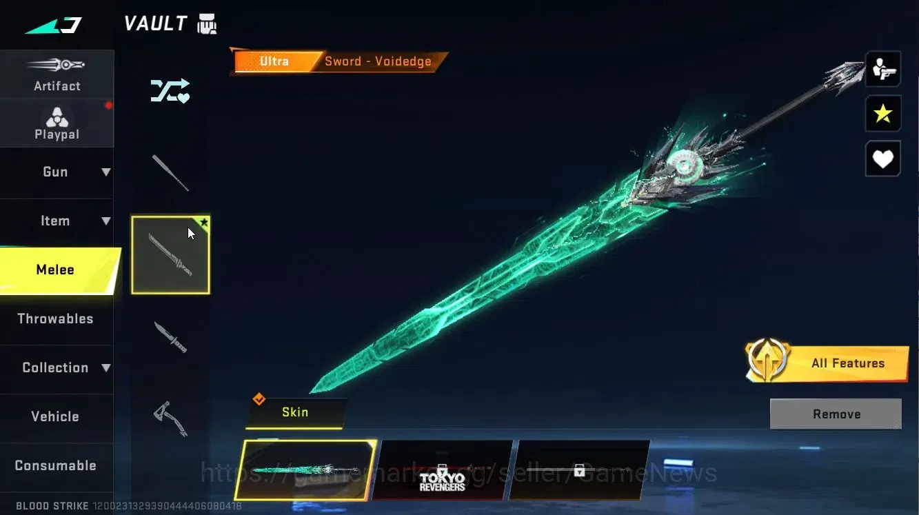 Blood Strike Accounts ASIA|ULTRA[VAL,AUG,MELEE Sword]|Collab BLEACH[Byak image 16