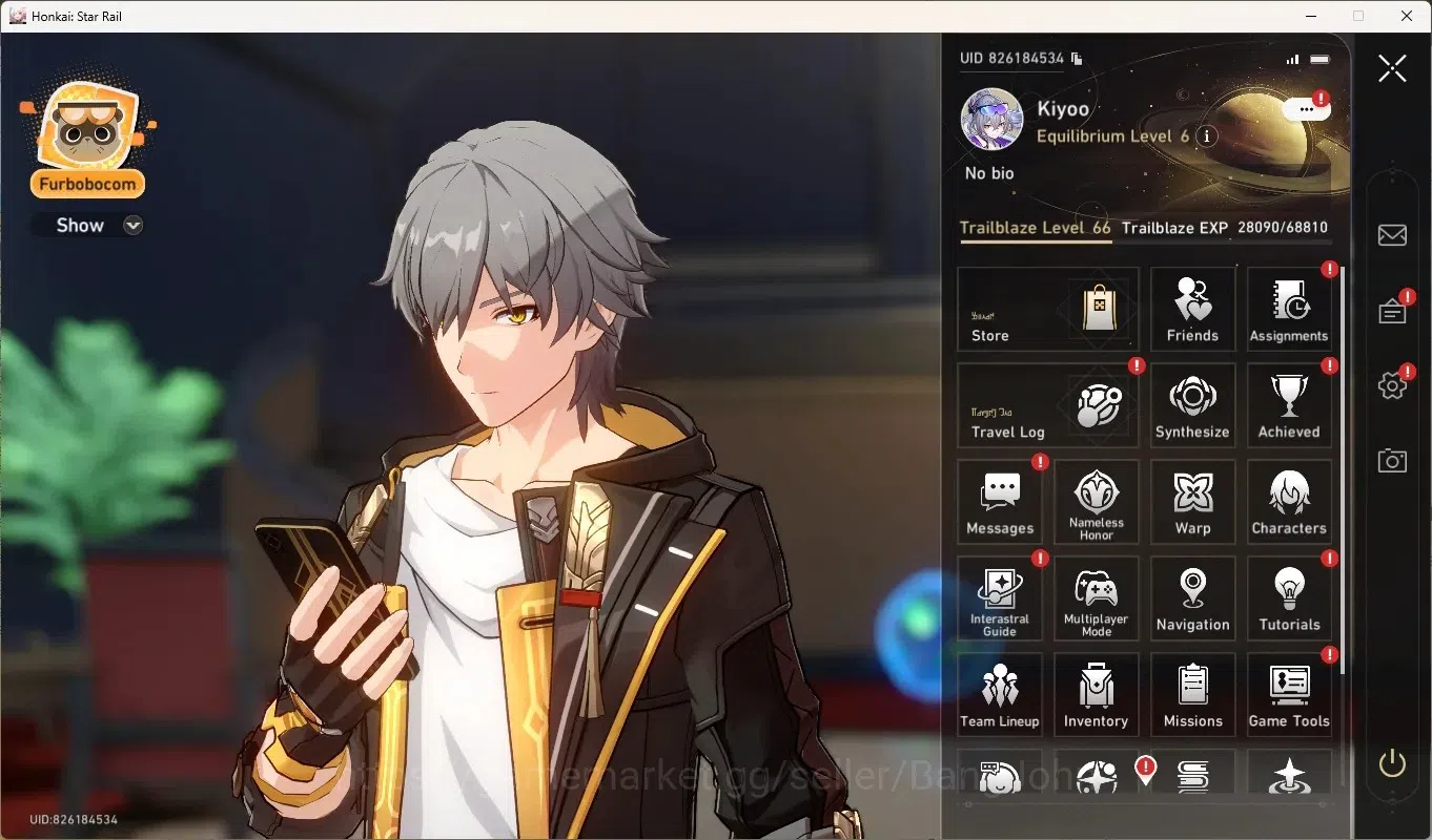 Honkai Star Rail Accounts Others ASIA|TL 66|6 Limited[Silver Wolf E2,Himeko 1