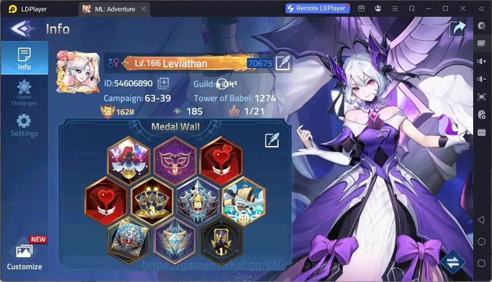 Mobile Legends: Adventure Accounts Global|LV 166|162K Power|Camp 63-39|VIP 9|Hero 209|7,888 Diamonds|27 Awakend|9 UR|5 Epic 1