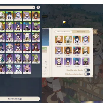 Genshin Impact End Game ASIA|AR50|3 Limited + 0 [5 Star's Weapon]Kazuha,Ye image 1