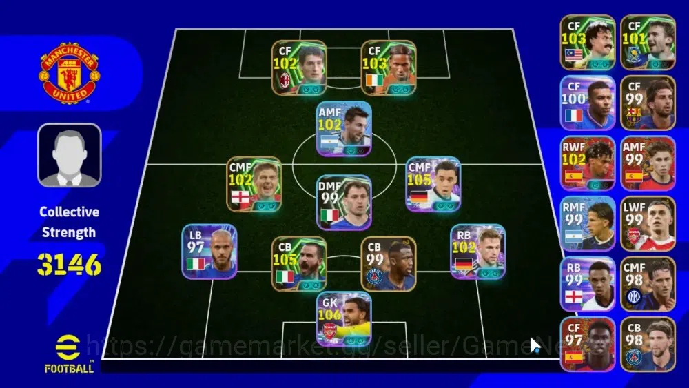 eFootball Accounts Legends & Iconic Players Android|Show Time David Raya,Jamal Musiala,Joshua Kimmich|EpicLeonardo 1