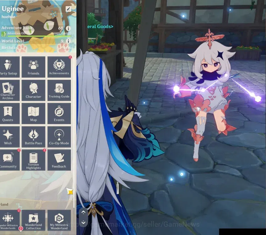 Genshin Impact Accounts ASIA|AR60|Rate ON|Premium Team [NeuviletteC3,Furin image 2