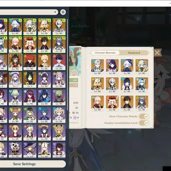Genshin Impact End Game ASIA|AR60|Rate ON|Premium Team [NeuviletteC3,Furin image 1
