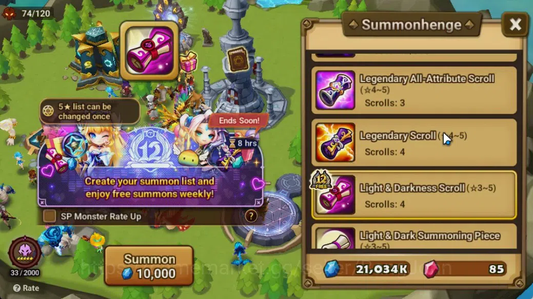 Summoners War: Sky Arena Accounts GLOBAL | NB 5 TESHAR,Starter Gacha 115 12Y+160 11Y image 2