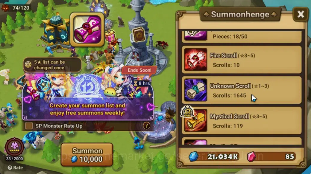 Summoners War: Sky Arena Accounts GLOBAL | NB 5 TESHAR,Starter Gacha 115 12Y+160 11Y image 3