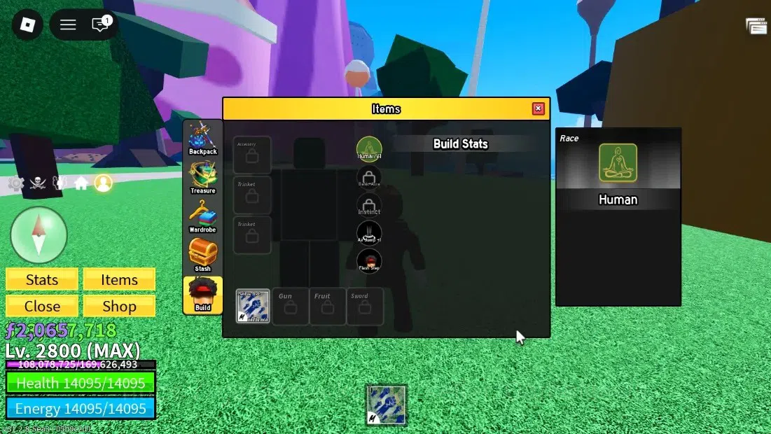 Roblox Accounts Blox Fruit|Lv MAX|God Human (Lv 118)|3M Beli 2K Fr image 6
