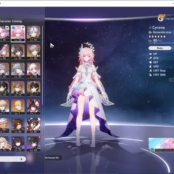 Honkai Star Rail Accounts Others Asia|TL 70| 53 SRS Pass +2 GC|15 Limited (Firefly,Castorice,Cyrene)+Sign, Phainon,Evernight