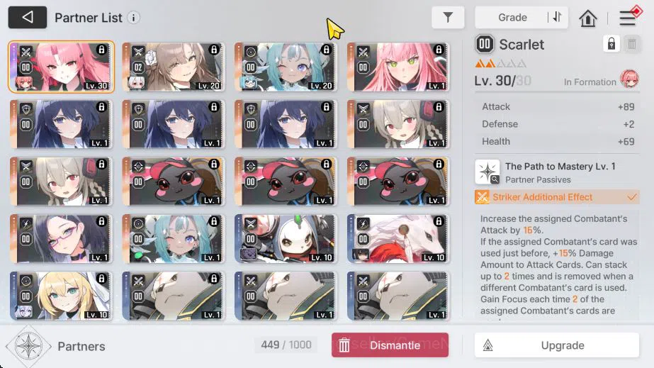 Chaos Zero Nightmare Accounts GLOBAL Lv36|4k CRY 6 SSR[NarjaM1,Chizuru,Hugo,MeiL image 6