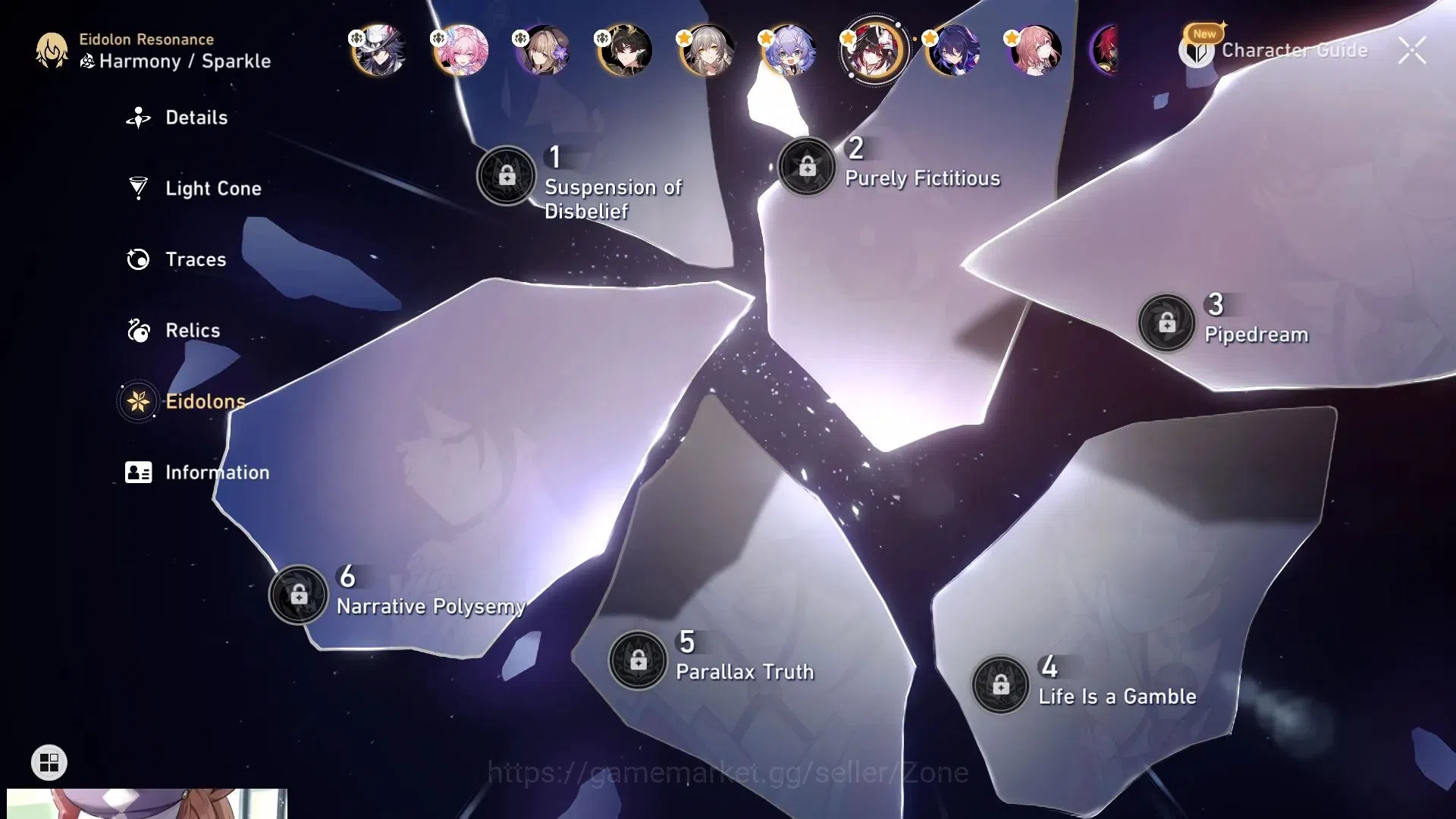 Honkai Star Rail Accounts ASIA|TL31|Sparkle Lv50|Seele Lv50|Ashveil Lv50|Bai image 12