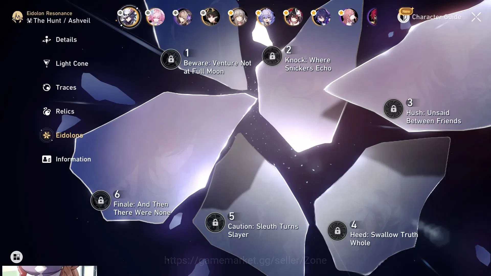 Honkai Star Rail Accounts ASIA|TL31|Sparkle Lv50|Seele Lv50|Ashveil Lv50|Bai image 17