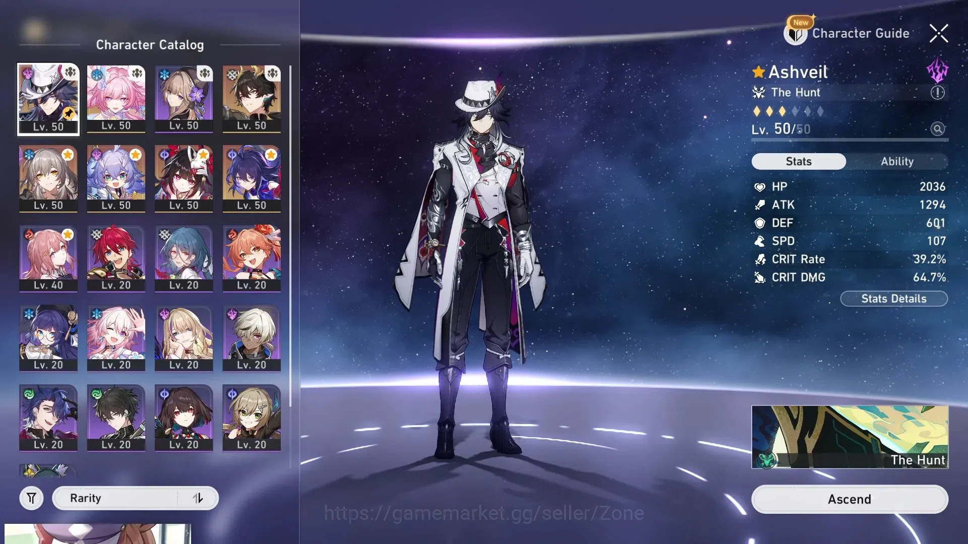 Honkai Star Rail Accounts ASIA|TL31|Sparkle Lv50|Seele Lv50|Ashveil Lv50|Bai image 18