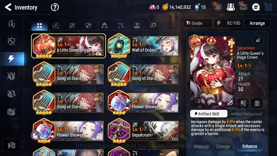 Epic Seven Accounts GLOBAL UNVERIF|New Era|4 ML(TE Kayron, ALaika, RRo image 16