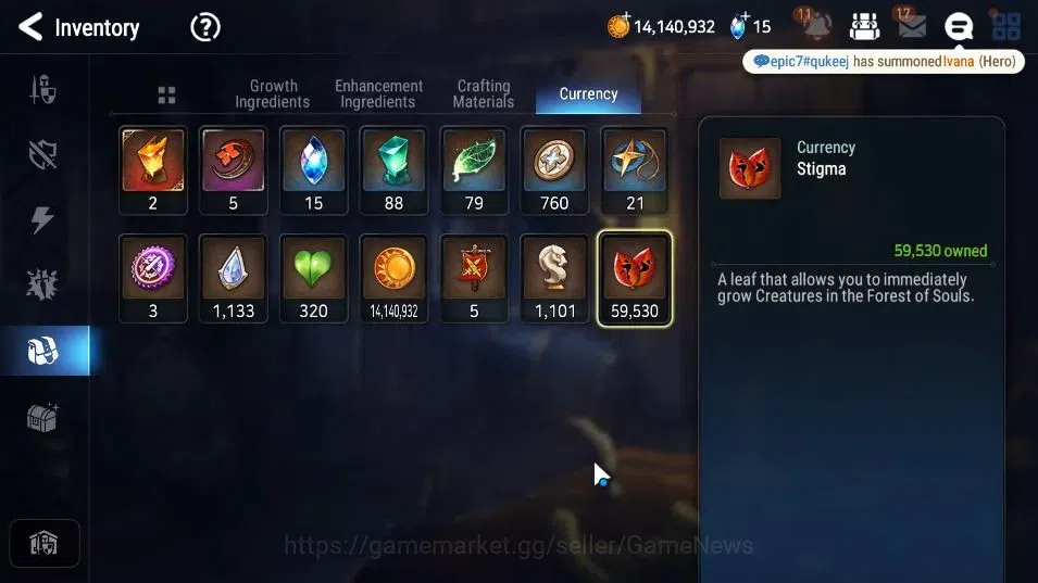 Epic Seven Accounts GLOBAL UNVERIF|New Era|4 ML(TE Kayron, ALaika, RRo image 17