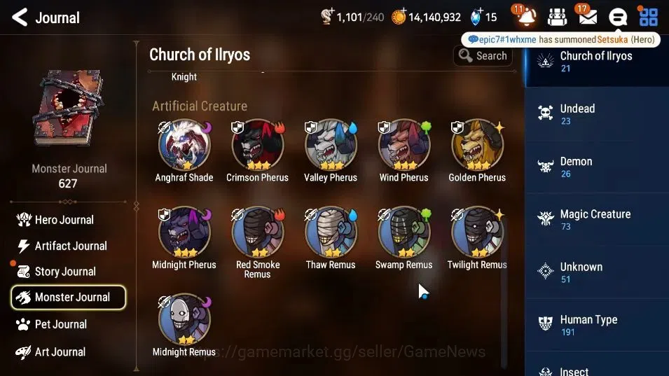 Epic Seven Accounts GLOBAL UNVERIF|New Era|4 ML(TE Kayron, ALaika, RRo image 19