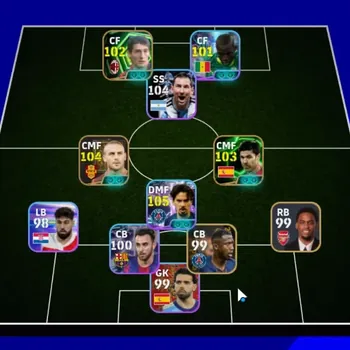 eFootball Accounts Legends & Iconic Players Android|Power 3119|6 Epic(Daniele De Rossi,Xabi Alonso,Massaro,etc)|5