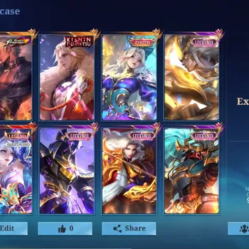Mobile Legends: Bang Bang Accounts Others Global|130H 310S|Exalted|Legend Layla|KOF Gusion|Kishin Densetsu Lancelot|Zenith