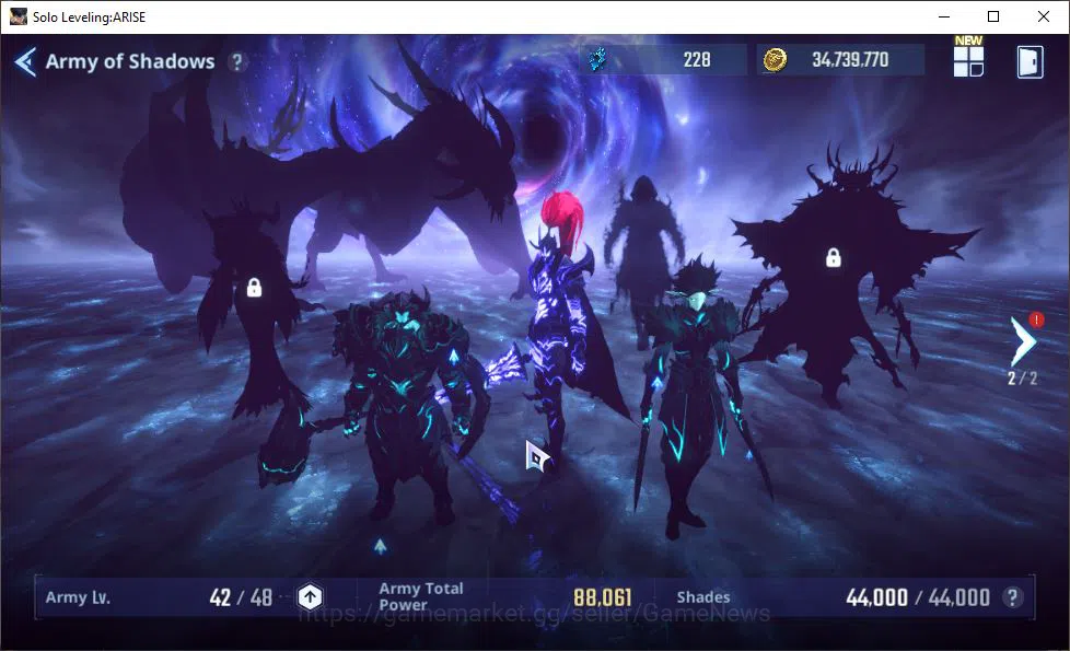 Solo Leveling: ARISE Accounts 585K Power|18SSR| Water Cha Hae-InA7+SignA4, Alici image 11