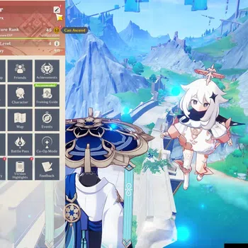 Genshin Impact Mid Game Asia|AR 45 Can Ascend|6 Limited + 2 (*5 Weapon)|Ma image 1